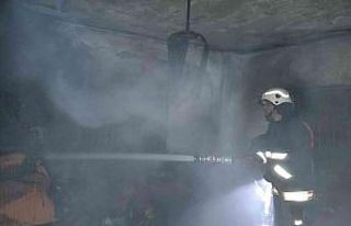 Tarsus’ta çıkan ev yangını hasara yol açtı