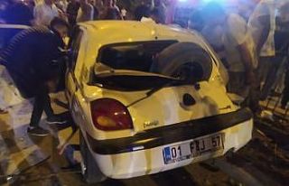 Tarsus’ta trafik kazası: 2 yaralı