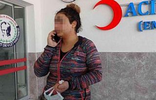 Tartıştığı karısını falçatayla yaraladı