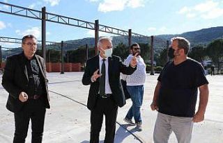 Taşova’da pazar yeri projesinde sona yaklaşılıyor