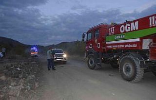 Tavşanlı’da demiryolu güzergahında orman yangını