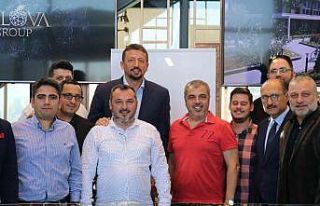 TBF Başkanı Türkoğlu’ndan, Semt77 Yalovaspor...