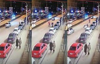 Ters şeritten gelen motosiklet yayaya çarptı