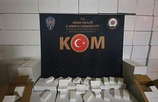 Tırda 2 milyon 300 bin makaron ele geçirildi