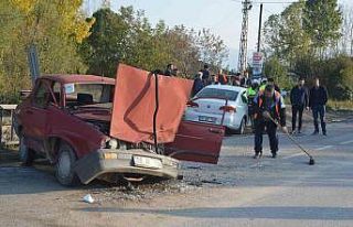 Tokat’ta iki otomobil çarpıştı: 5 yaralı