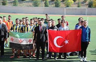 Tokat’ta kardeşlik futbol turnuvası