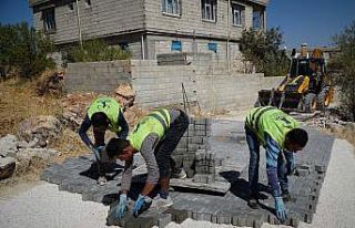 Tokdemir mahallesinde kilitli parke taşı sorunu...