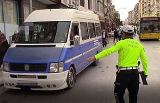 Toplu taşıma araçlarına denetim arttırıldı