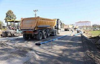 Trafiği ve havayı rahatlatacak çevre yolunda çalışmalar...