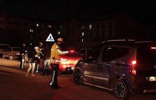 Trafik ekiplerinden alkol uygulaması