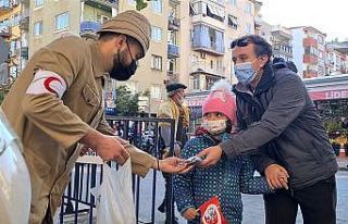 Türk Kızılay gönüllüleri, Cumhuriyet Bayramında...