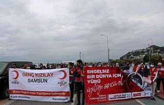 Türk Kızılay’dan farkındalık yürüyüşü