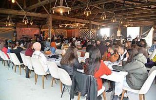 Türkeli protokolü yüksekokul öğrencilerini ağırladı