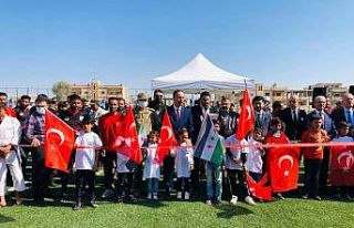 Türkiye’den Resulayn’da dev spor tesisi