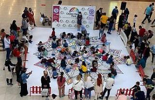 Türkiye’nin en büyük mandala etkinliği Ceylan...