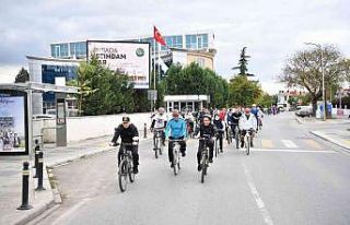 Tuzla’da Cumhuriyet Bayramı’na özel bisiklet...
