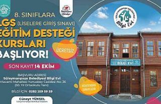 Ücretsiz LGS hazırlık kursları başlıyor