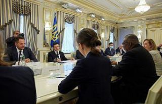 Ukrayna Devlet Başkanı Zelenskiy, ABD Savunma Bakanı...