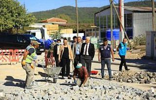 Ula’da altyapının yüzde 89’u tamamlandı