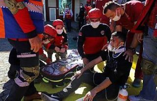 UMKE ekiplerine eğitim ve tatbikat