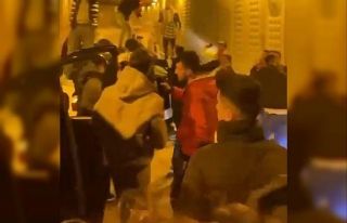 Ümraniye’de araçlarıyla tüneli kapatıp asker...