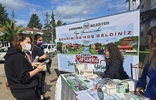 Üniversite öğrencilerine ’hoş geldin’ karşılaması