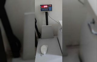 Uşak’ta 1 milyon TL’lik metamfetamin ele geçirildi