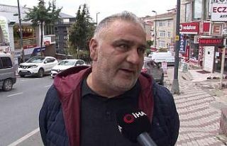 Üsküdar’da İETT otobüsü dumanlar içerisinde...