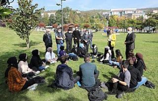 Vali Atay, üniversite öğrencileri ile buluştu