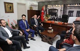 Vali Epcim, Bayburt Barosu’nu ziyaret etti