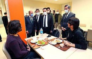 Vali Masatlı’dan KYK yurtlarında inceleme