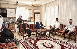 Vali Soytürk’ten Gazilere ziyaret