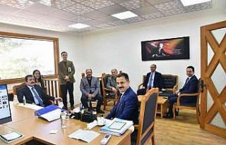 Vali Tavlı proje yönetim ofisini ziyaret etti