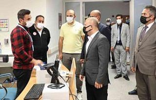 Vali Varol, Covid-19 Aşı polikliniğini ziyaret...