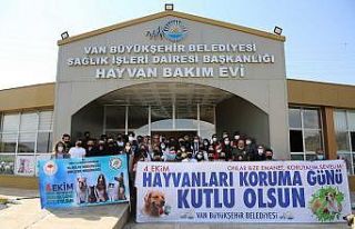 Van Büyükşehir Belediyesinden ‘4 Ekim Dünya...