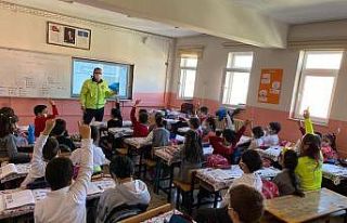 Van polisinden trafik eğitimi