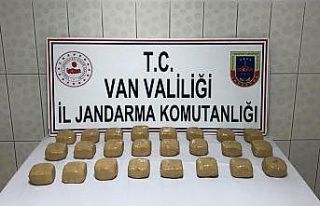 Van’da 11 kilo 931 gram eroin ele geçirildi