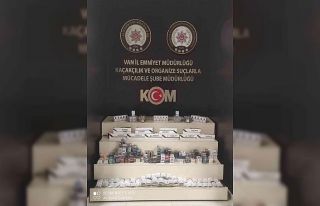Van’da kaçak cep telefonu, safran, çay ve sigara...