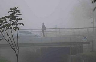 Vatandaşlar güne sisle uyandı