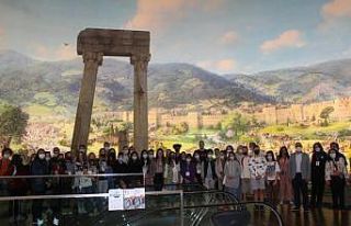 Yabancı öğrenciler Bursa’ya hayran kaldı