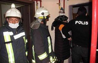 Yabancı uyruklu vatandaşların kaldığı daire...