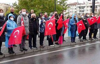 Yağmur altında Cumhuriyet coşkusu