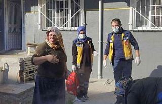 Yanan eşyaları arasında sakladığı ziynet eşyalarını...