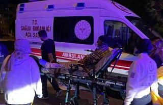 Yaşlı adam ısınmak isterken canından oluyordu