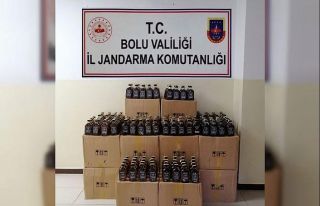 Yayla evine kaçak içki operasyonu: 1 gözaltı