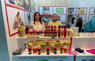 YÖREX’te Polatlı’nın ürünlerine ilgi yoğun...