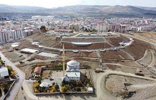 Yumurtatepe bölge parkı çalışmaları hızla devam...