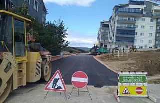 Yunuseli sokakları asfaltla buluştu