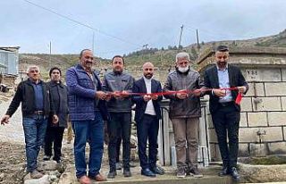 Yürek suyuna hayrat çeşmesı yaptırdı