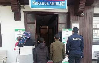 Zonguldak’tan Düzce’ye dilenmeye geldiği ortaya...